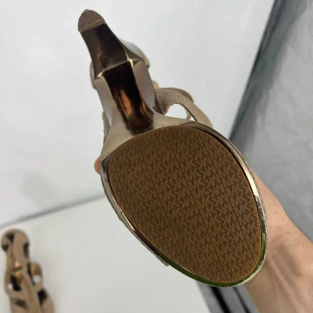 MICHAEL Michael Kors taupe snake